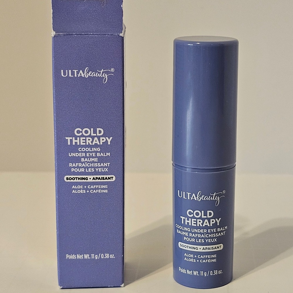 NEW ULTA Beauty Cold Therapy Cooling Under Eye Balm Aloe Caffeine Soothing